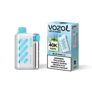 Vozol Vista 40000 Blauw Razz IJs