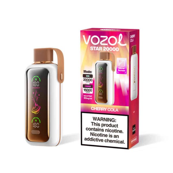 Vozol Star 20000 Cherry Cola – Bild 2