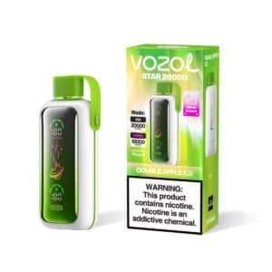 Alternatief beeld van Vozol Star 20000 Double Apple Ice