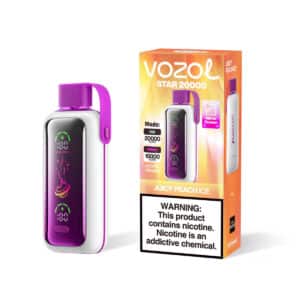 Alternatief beeld van Vozol Star 20000 Juicy Peach Ice