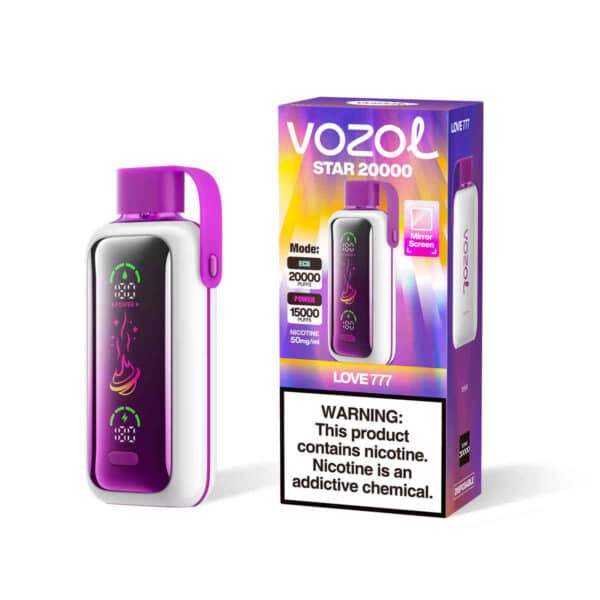 Vozol Star 20000 LOVE 777 – Bild 2