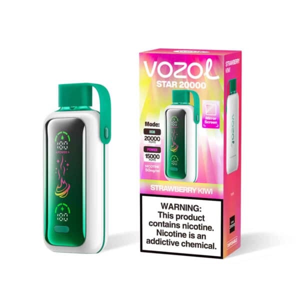 Vozol Star 20000 Strawberry Kiwi – Bild 2