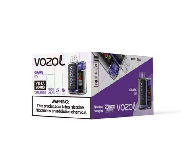 Vozol Vista 20000 Grape Ice – Bild 3