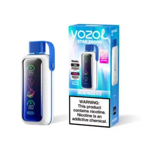 Alternatief beeld van Vozol Star 20000 Blue Razz Ice