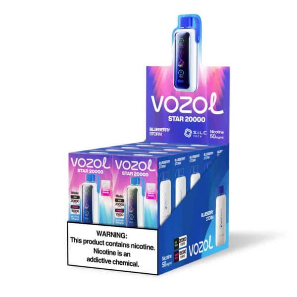 Vozol Star 20000 Blueberry Storm – Bild 3