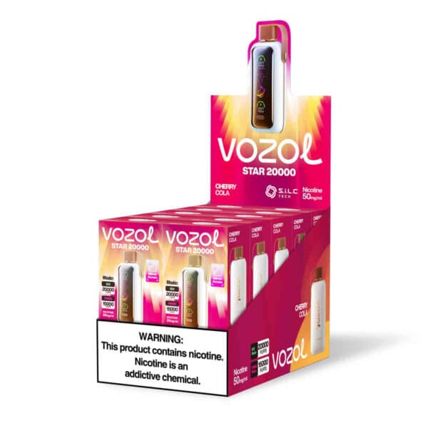 Vozol Star 20000 Cherry Cola – Bild 3