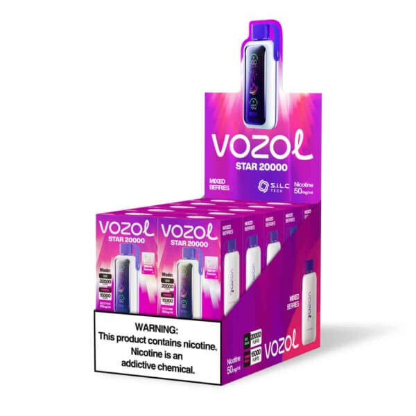 Vozol Star 20000 Mixed Berries – Bild 3
