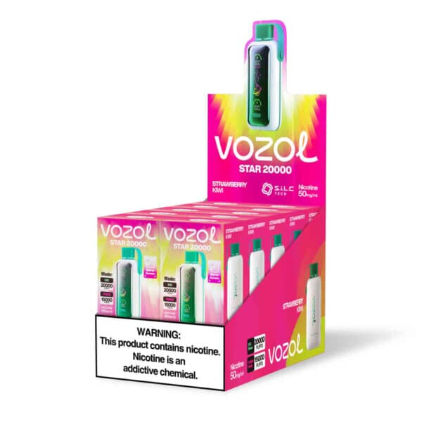 Vozol Star 20000 Strawberry Kiwi – Bild 3