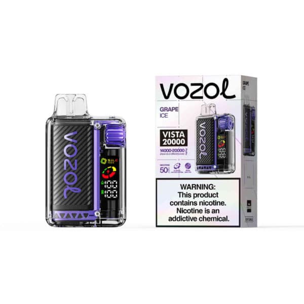 Vozol Vista 20000 Grape Ice – Bild 2