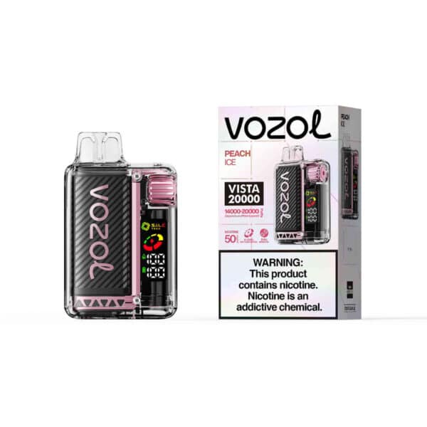 Vozol Vista 20000 Peach Ice – Bild 3
