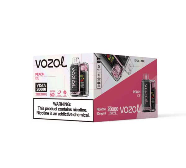 Vozol Vista 20000 Peach Ice – Bild 4