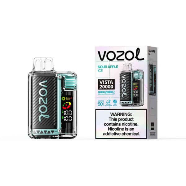 VOZOL VISTA 20000 Sour Apple Ice – Bild 2