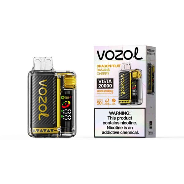 VOZOL VISTA 20000 Dragon Fruit Banana Cherry – Bild 2